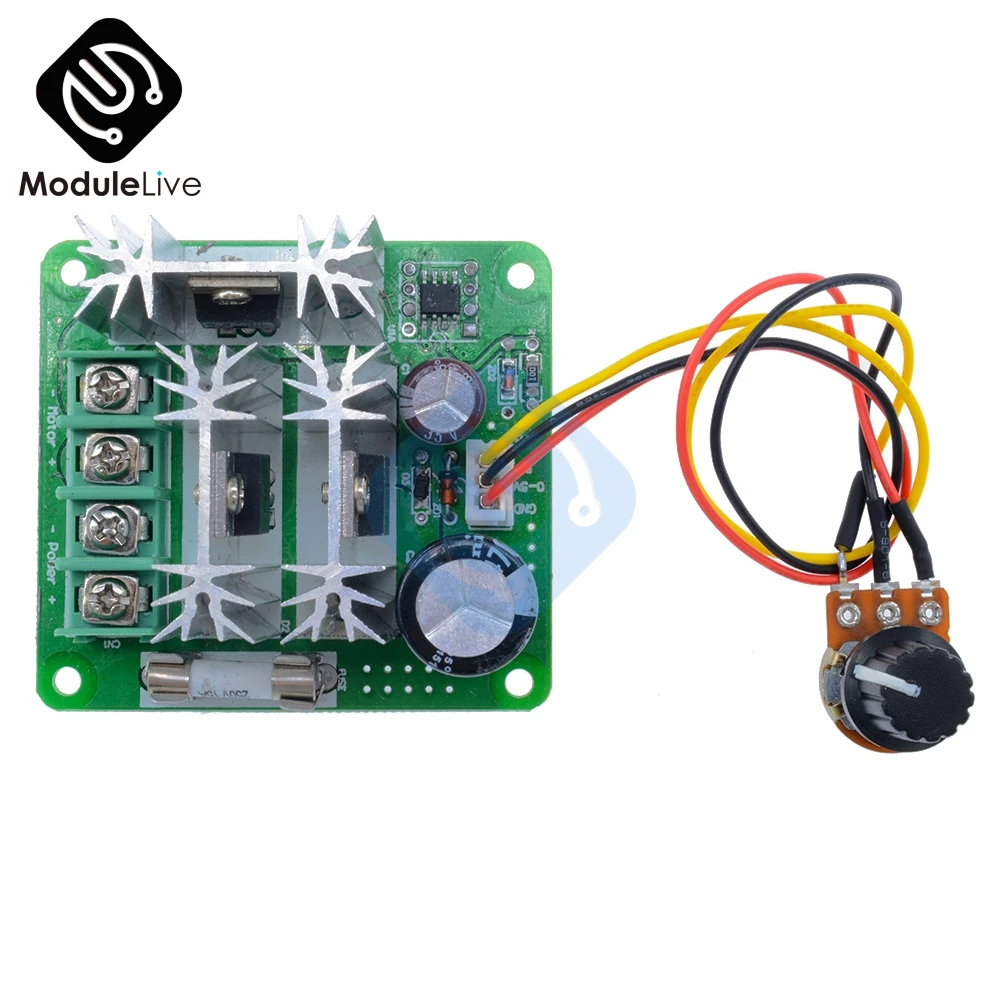 DC 6в 90в 15а широкоимпульсный ШИМ двигатель|motor speed|motor speed controllerpwm motor controller |