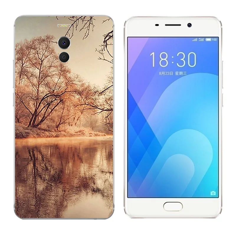 Чехол для телефона Meizu M6 Note силиконовый чехол с принтом большого пистолета Meilan