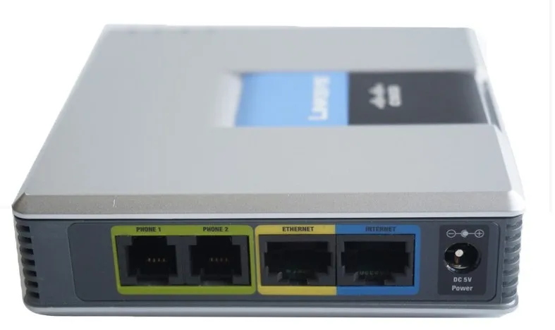Разблокированный новый сетевой адаптер Linksys SPA9000 iP PBX Phone VOIP FXS FXO Port с
