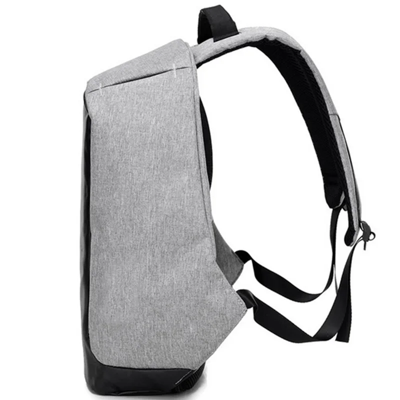 Нейлон Материал backbag USB зарядка 15 дюймов Тетрадь сумка Водонепроницаемый рюкзак