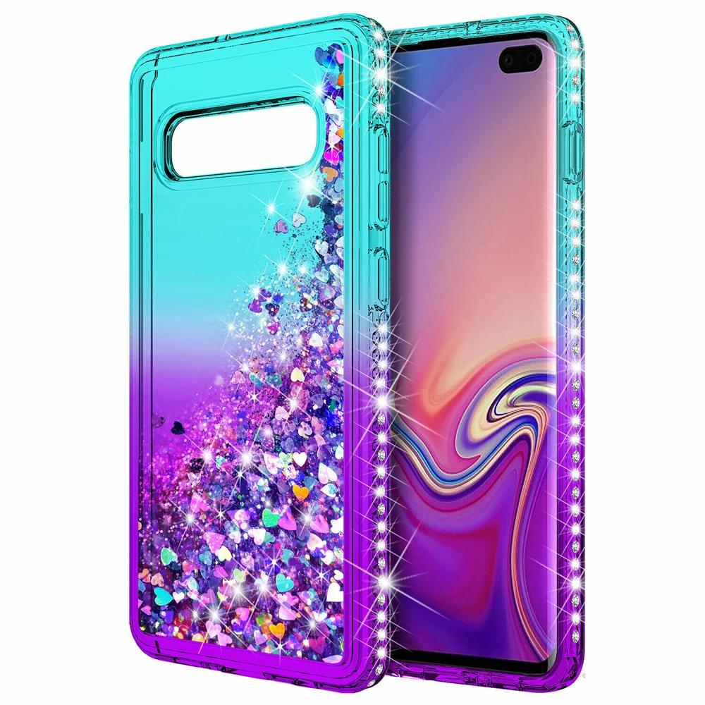Чехол с блестками для Samsung Galaxy S9 + Plus S10 plus S10e Lite 5G Note 9|Бамперы| |