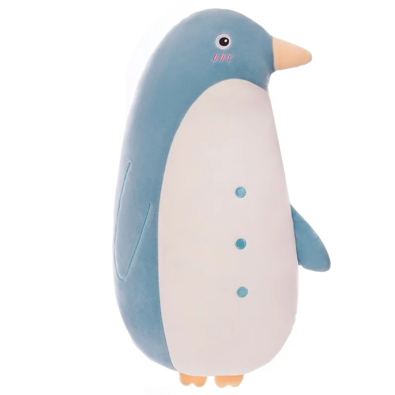 55 см Большой размер Забавный мягкий укус динозавр Пингвин Свинья медведь