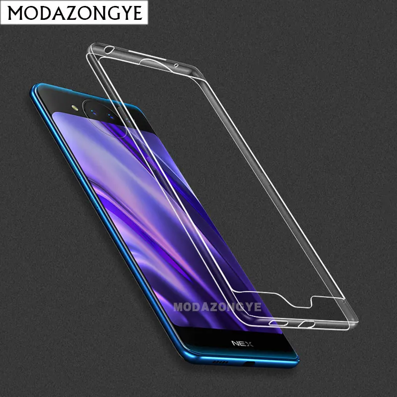 Vivo NEX Dual Display Case Silicone Transparent Soft Back Cover Phone For Nex2 V1821A V1821T 6.39 |
