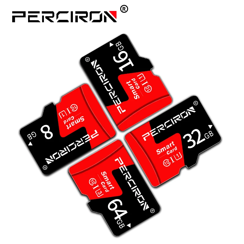 Высококачественная карта памяти PERCIRON, 128 ГБ, 64 ГБ, 32 ГБ, Micro sd карта, класс 10, флэш-карта, диск памяти Microsd TF/sd карта s для планшета