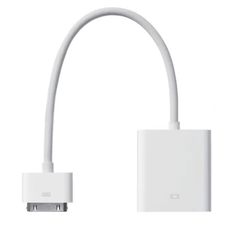 HD Видео Аудио адаптер Кабели для Apple iPad док-разъем к VGA 30 pin док-станция к VGA видео разъем линия для iPad 3 iPhone 7 6