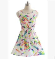 HGFS Vestidos 2019 Новое Стильное летнее платье без рукавов с принтом сердечек
