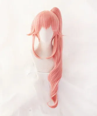 Wig Fate Grand Order Tamamo No Mae, карнавальный костюм, черный комбинезон, Tamamo secrapery, костюмы, Униформа, аниме, одежда, наряды, костюм - Цвет: Wig