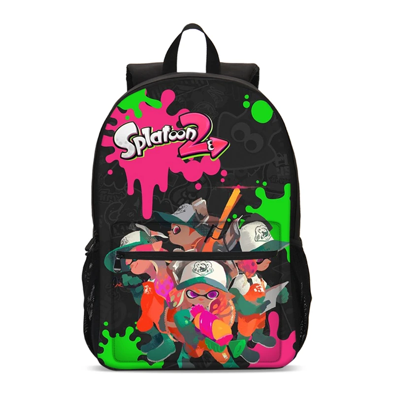 VEEVANV 2019 Splatoon 2 Новые рюкзаки для девочек с 3D принтом большие сумки через плечо