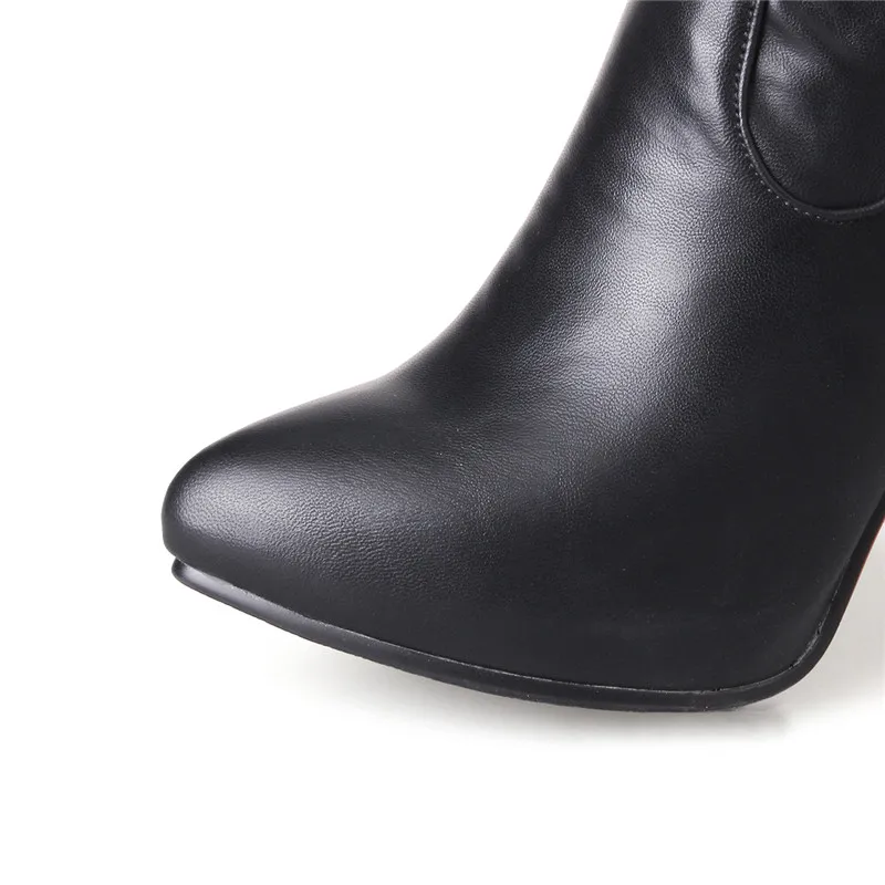 MEMUNIA/Новое поступление Сапоги выше колена женские сапоги наивысшего качества