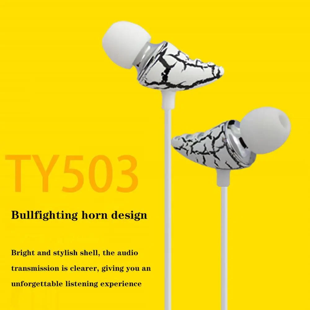 Bullfighting In-ear Wired Headset 3.5mm In-line Earphone HD Microphone For Most Electronic Devices Such As Xiaomi Apple | Электроника