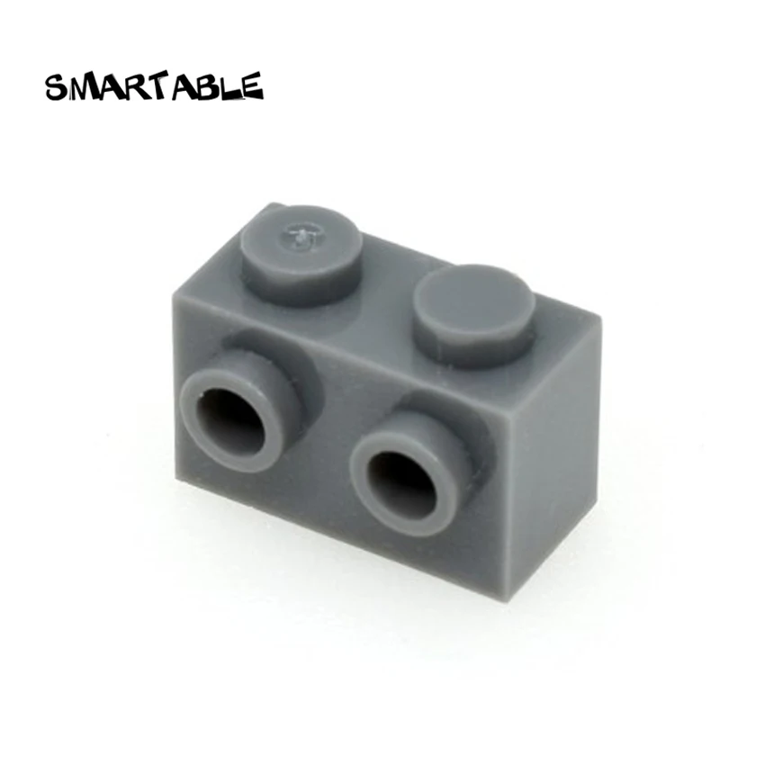 Специальный технический кирпич Smartable 1x2 со шпильками на 1 стороне детали для