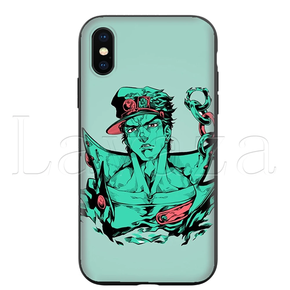 4 Lavaza JoJo Необычные Приключения силиконовый мягкий чехол для iPhone 11 Pro XS Max XR X 8 7 6 6S Plus 5 5S SE - Цвет: 4