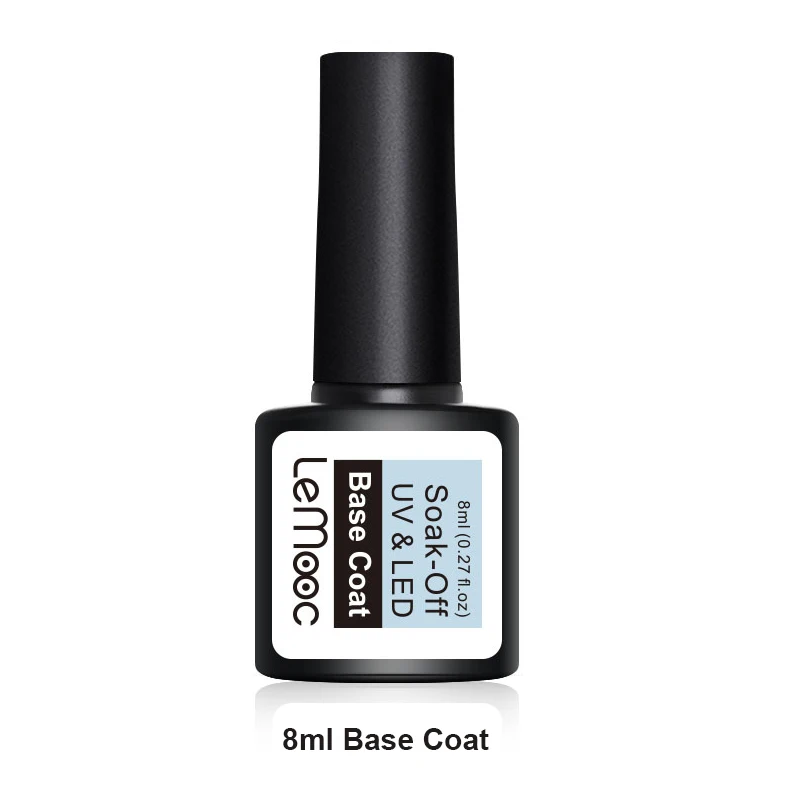 8ml base coat LEMOOC 8 мл Блестящий 3D Гель-лак для ногтей с эффектом «кошачий глаз» лак волшебный Магнитный замачиваемый УФ-лак для ногтей Гель-лак для маникюра 20 цветов - Цвет: 8ml base coat