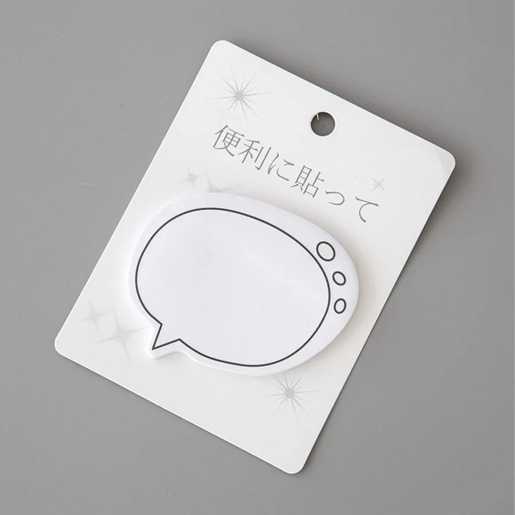 2 Ellen Brook 1 шт. Kawaii Dialog Sticky Notes креативный блокнот Filofax блокноты для заметок офисные школьные принадлежности канцелярские товары - Цвет: 2