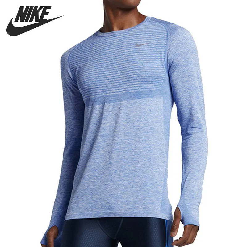 Оригинальная продукция Nike Для Мужчин's футболки спортивная одежда с длинными