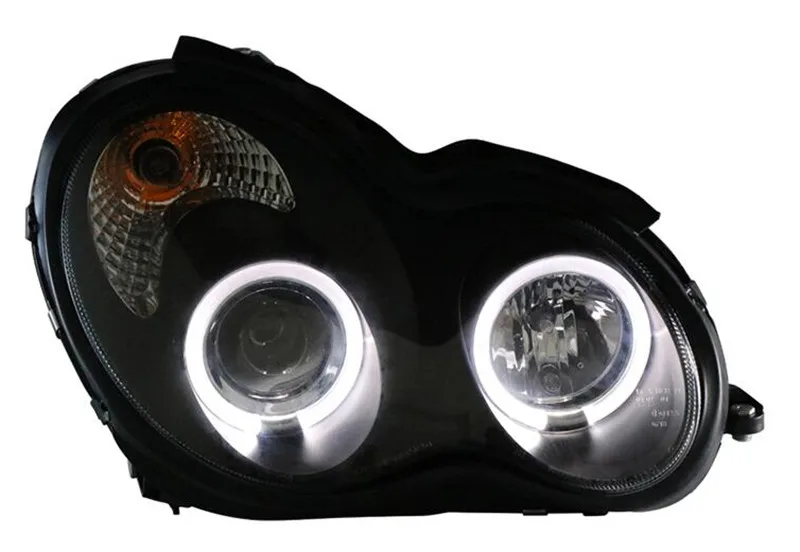 VLAND фабрика для автомобиля фара для W203 фара 2000-2006 C180 C230 C280 C320 светодиодный головного света ксеноновые Лен с DRL Plug And Play