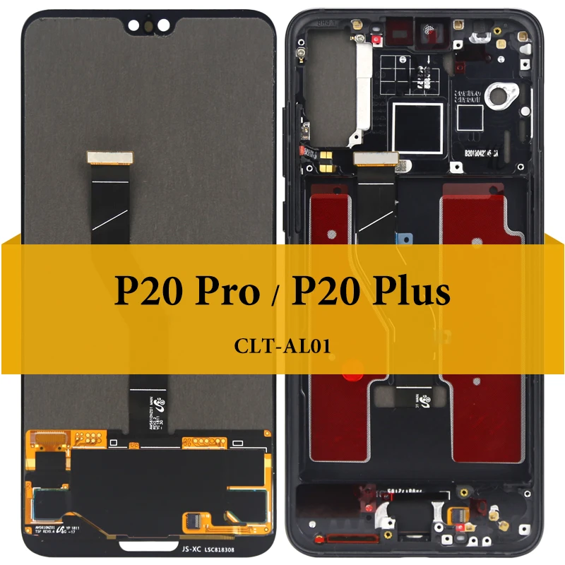 1 шт. 100% тест ЖК дисплей для HUAWEI P20 Pro CLT AL01 без отпечатков пальцев Сенсорный экран
