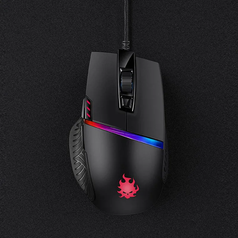 Xiaomi игровая мышь blashoul Y720Lite 1000GHz 12000 точек/дюйм RGB подсветка программируемая