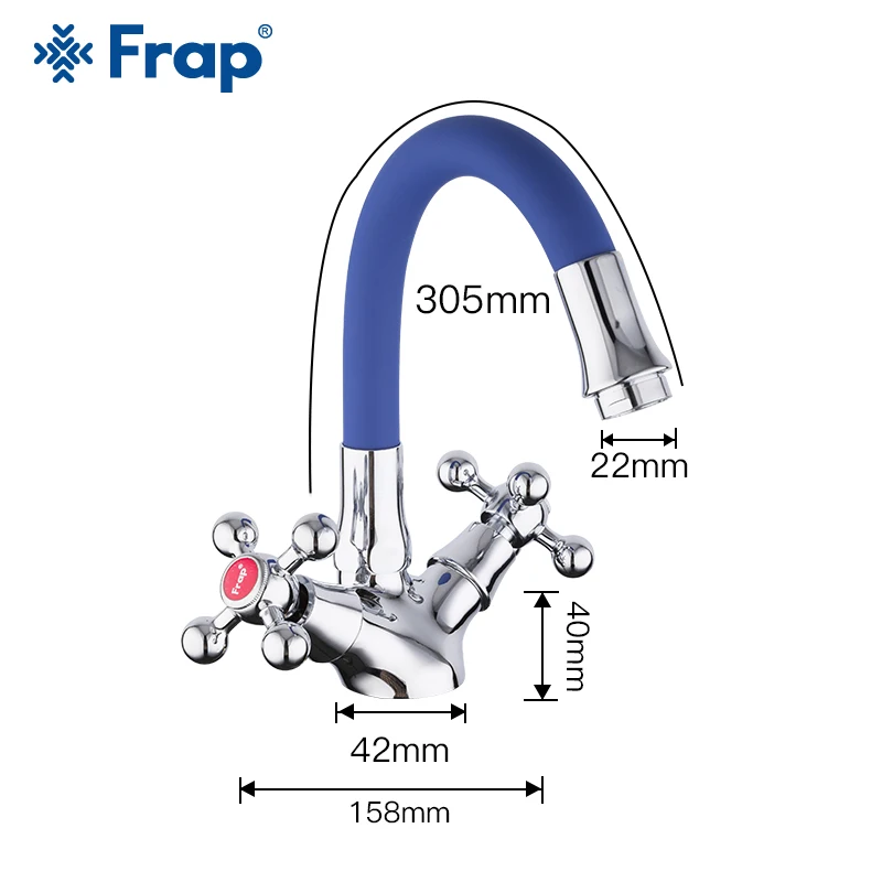 Смеситель раковины для ванной комнаты Frap 6 цветов смесители смеситель воды