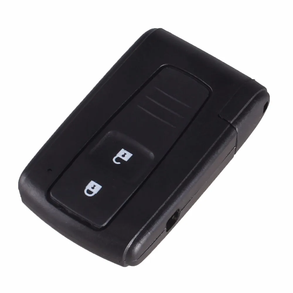 KEYYOU 10 шт./лот 2 кнопки дистанционного ключа чехол для TOYOTA PRIUS COROLLA VERSO TOY43 BLADE|case for|case
