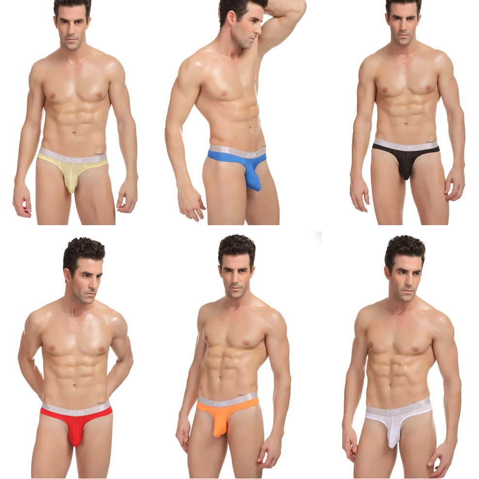 Сексуальные мужские нейлон спандекс шелковистые ультра-тонкие сумка для нижнего