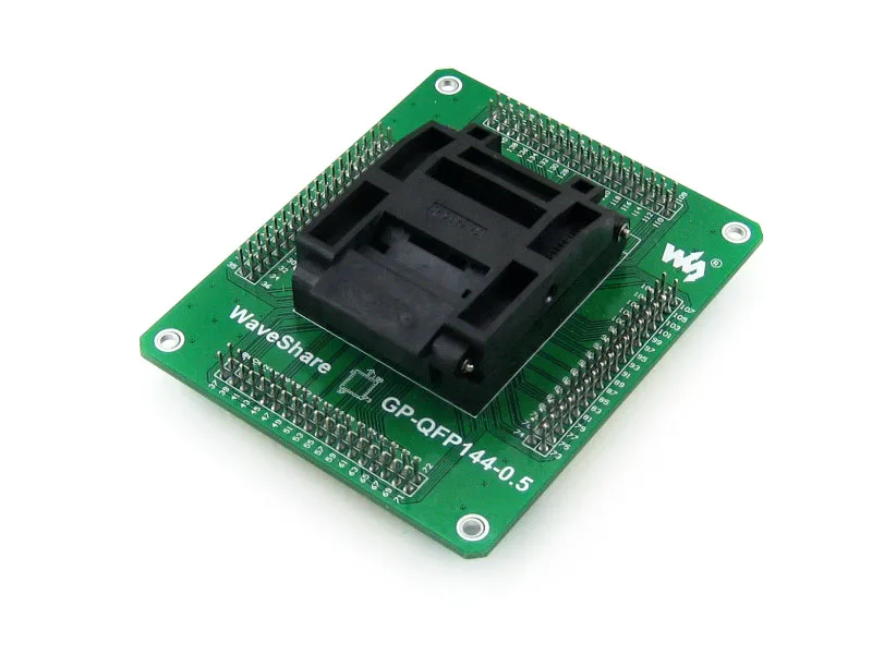 Программатор QFP144 TQFP144 LQFP144 GP 0.5 Yamaichi IC тестовый разъем адаптер 0 5 мм шаг +