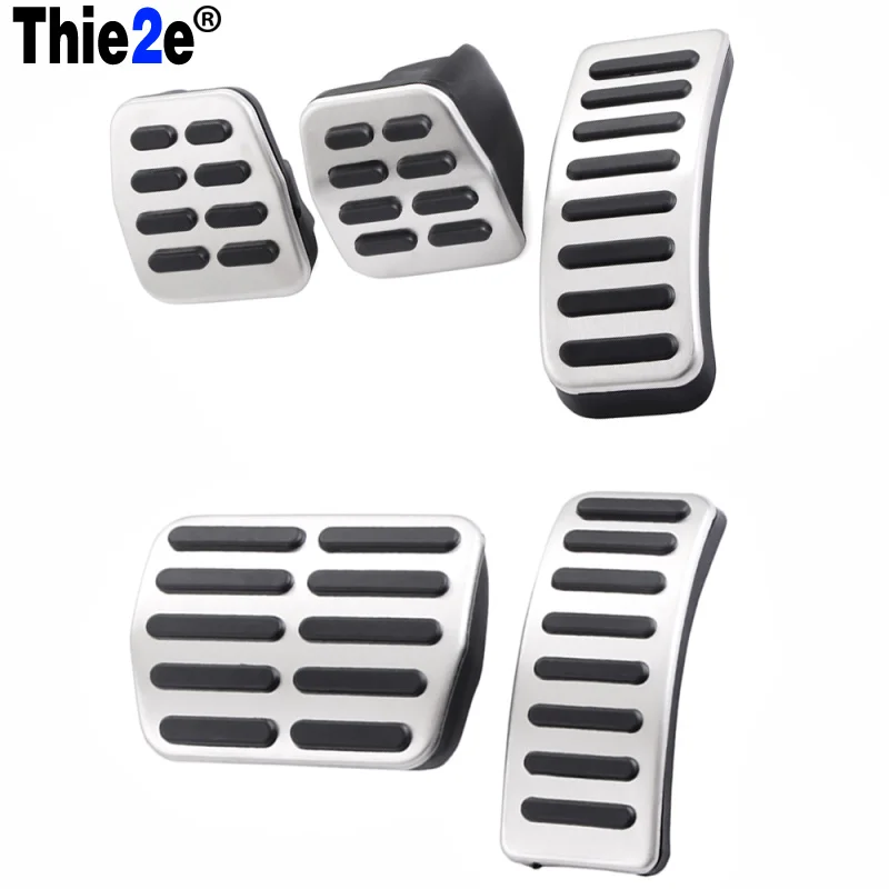 Педаль из нержавеющей стали для Seat Ibiza 6K 6L 6J Volkswagen VW Polo 6R Golf MK4 IV Jetta Skoda Fabia Audi A1 S1|gas