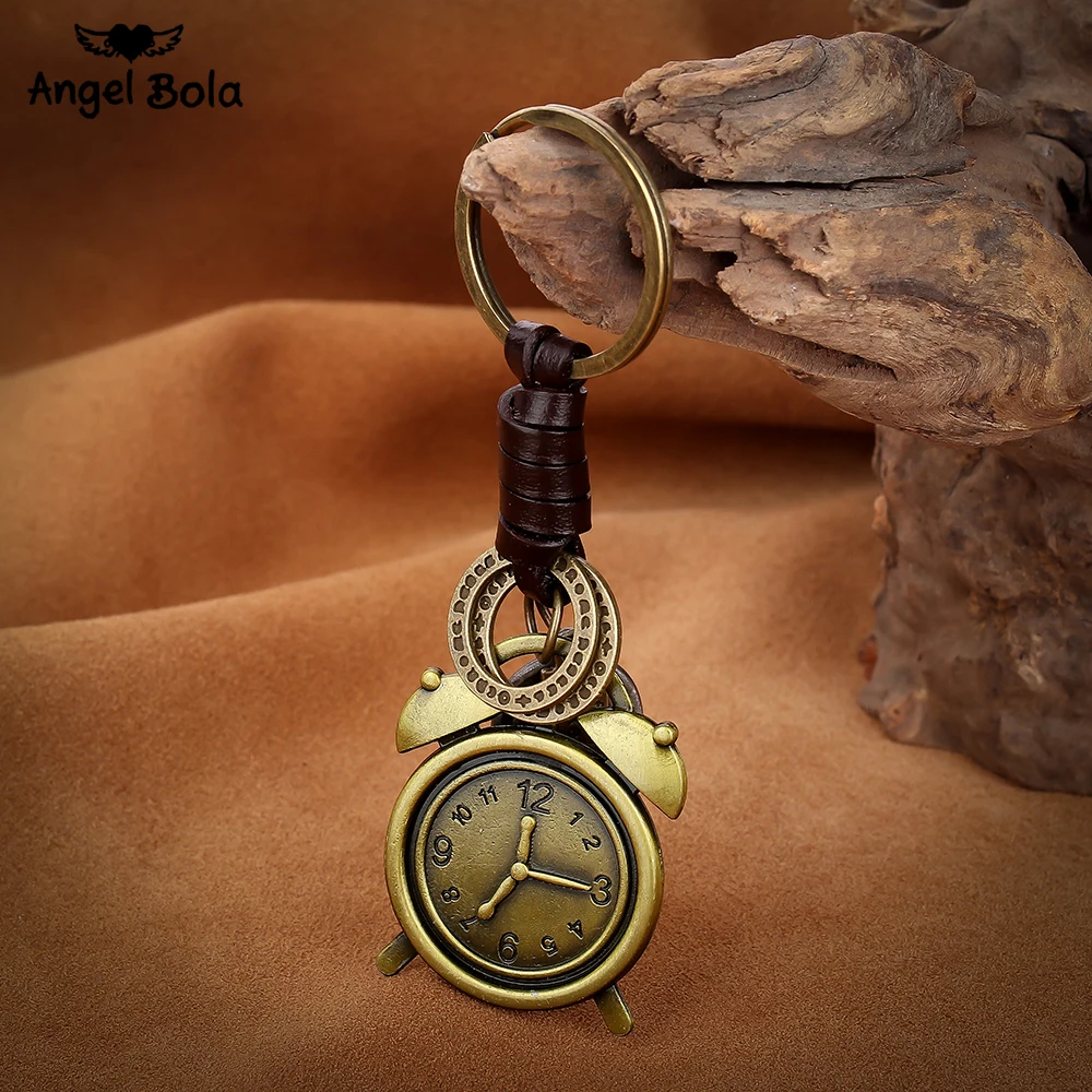 Дизайн часов модные ювелирные изделия стили Медная Кожа брелки аксессуары для