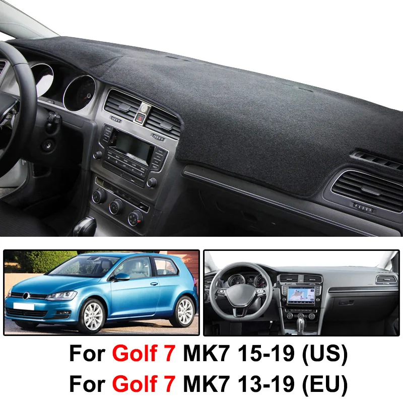 Крышка приборной панели Dashmat Dash коврик подходит для Volkswagen VW Golf 7 MK7 Солнцезащитная