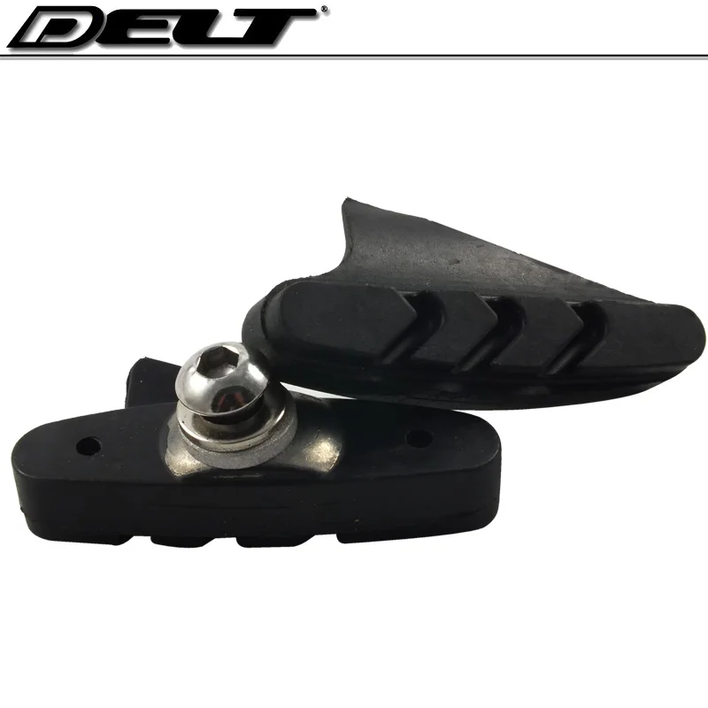 Brake Shoes 1set 1 пара MTB Горный складной велосипед дорожный Велоспорт велосипед V/C тормозные колодки обувь 55 мм - Цвет: Brake Shoes 1set