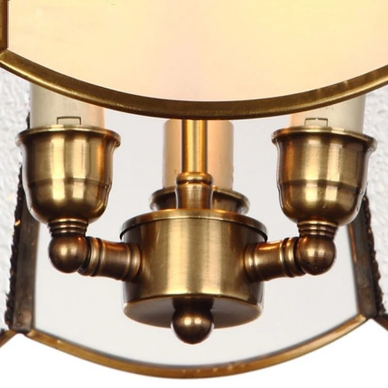 American&amp European Classical Style Luxury Copper Art Chandelier For Bedroom Dining room Study Foyer Villa Kitchen 1697 | Освещение