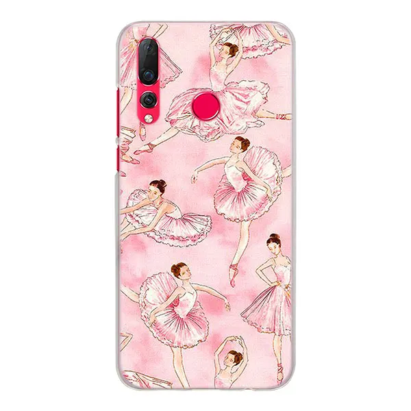 03 Балерина Танцы Девушка чехол для huawei Nova 3 3i 3e 4 коврики 10 20 Lite P20 Lite Жесткий пластиковый Чехол - Цвет: 03