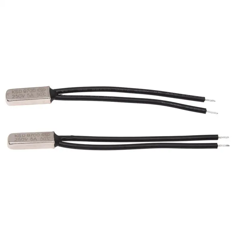 10 Pcs Bimetal Temperature Control Switch Thermostat 50C N.C KSD9700 | Обустройство дома