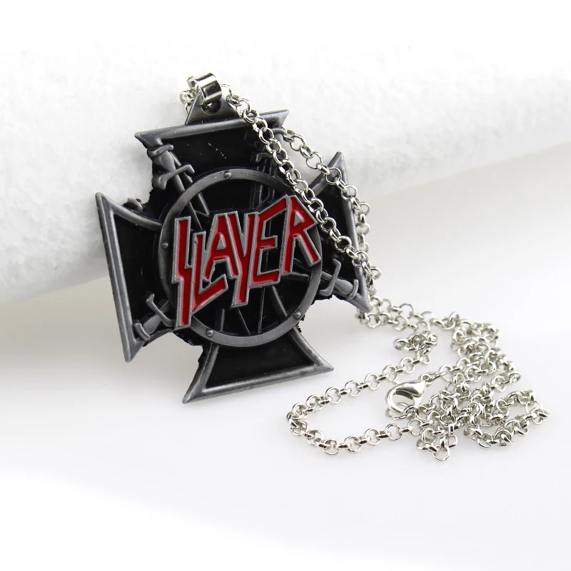 Хит американская Скорость металла ленточной ожерелье SLAYER убийца трэш метал рок