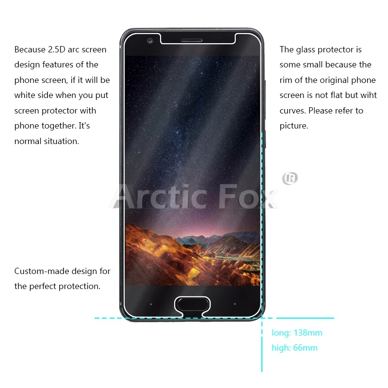 3 шт./лот закаленное Стекло Для DOOGEE X20 5 0 дюймов Экран протектор Защитная пленка