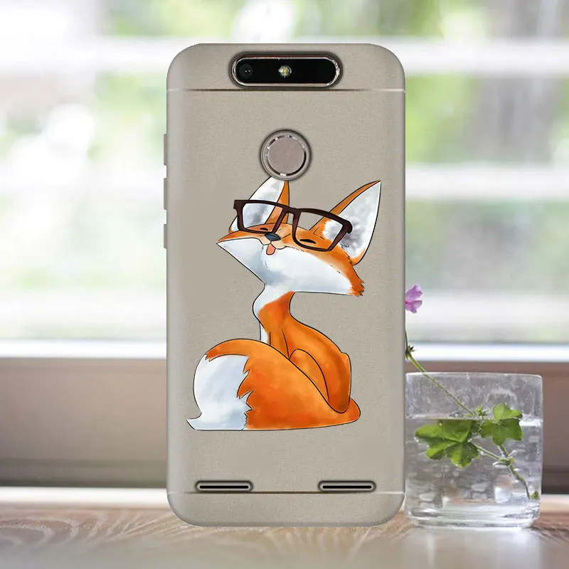 HHH FANATU zte V8 мини-Чехол, силиконовый мягкий ТПУ 5 дюймов, защитный чехол с принтом для zte Blade V8 mini V 8 mini чехол для телефона - Цвет: HHH