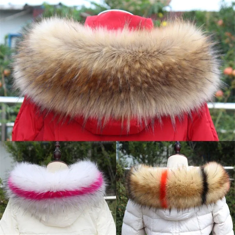 Женское пушистое пальто с большим воротником из меха енота шапка аксессуары