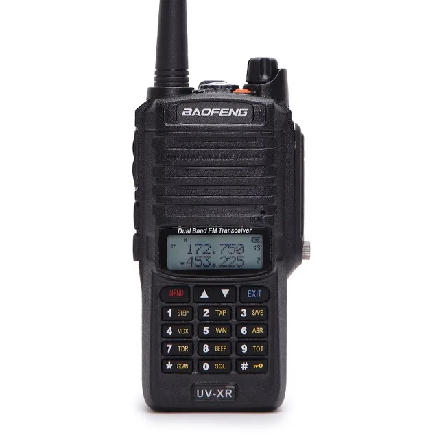 factory standard Baofeng UV-XR 10 Вт радио двухдиапазонный cb радио IP67 Водонепроницаемый Мощный Walkie Talkie 10 км дальность двухстороннее радио для охоты - Цвет: factory standard
