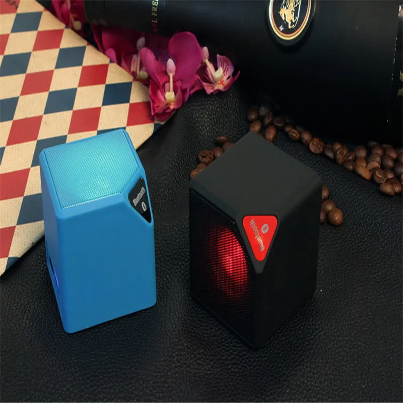 X3 мини Беспроводной Bluetooth Динамик светодио дный call Handsfree TF USB Портативный Музыка
