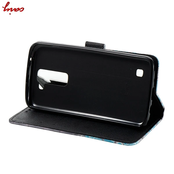 Чехлы для телефонов LG K7 M1 Tribute 5X210 LG-X210DS K330 K7 с двумя sim-картами, флип-чехол для LG K8 K350N, кожаный силиконовый чехол-бумажник