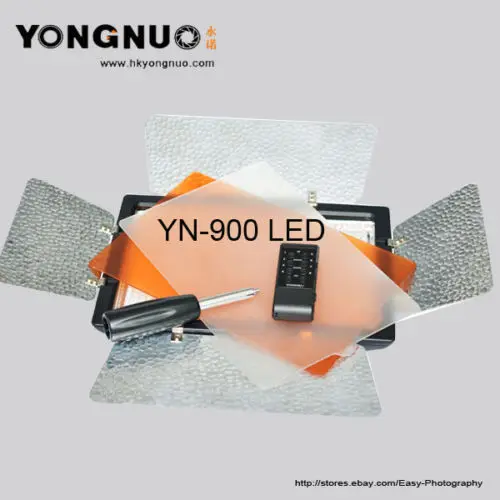 Беспроводной светодиодный светильник YONGNUO YN900 High CRI 95 + 5500K панель для видеосъемки