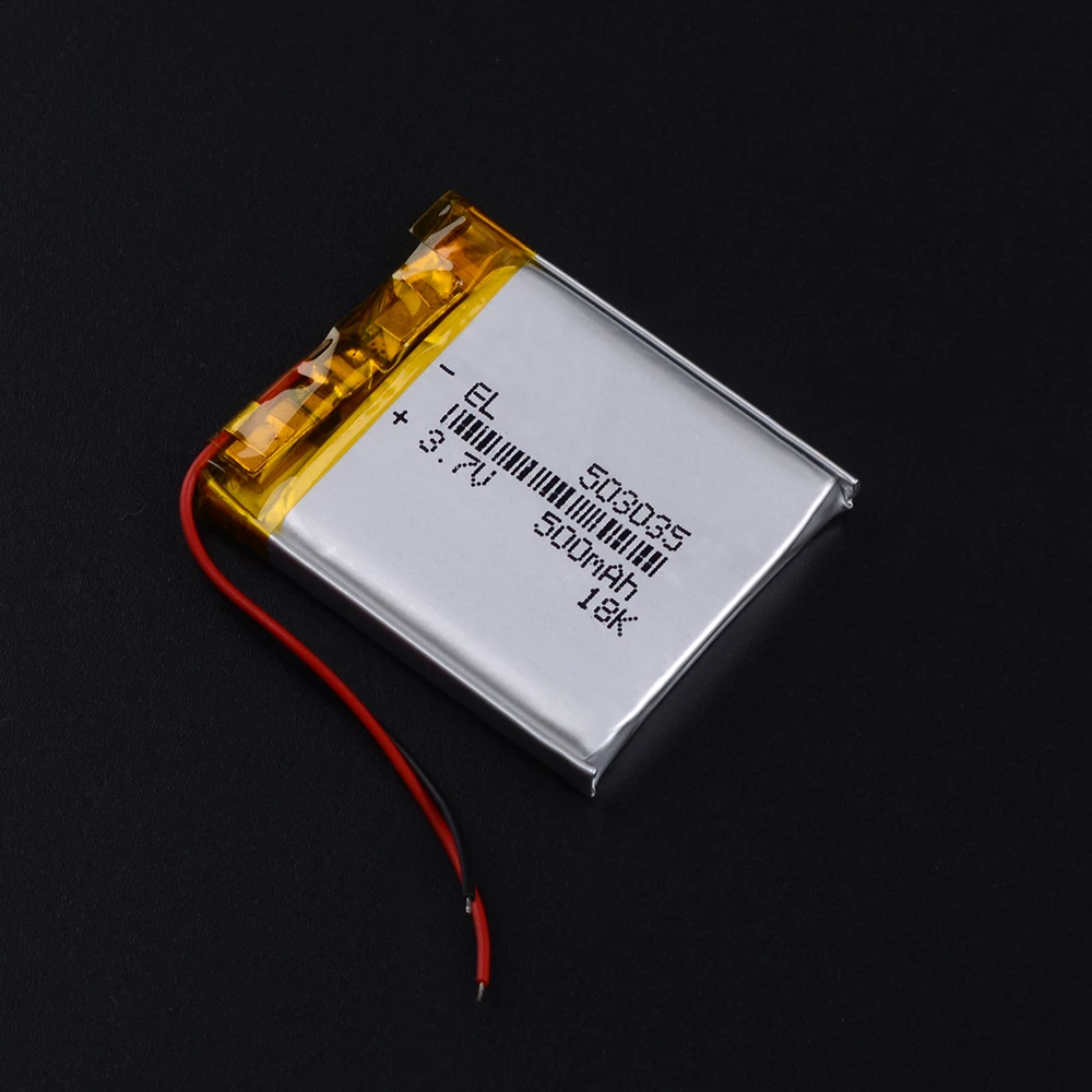 503035 3 7 V 500mAh литий полимерный аккумулятор Li po ion Lipo аккумуляторные батареи для DVD GPS