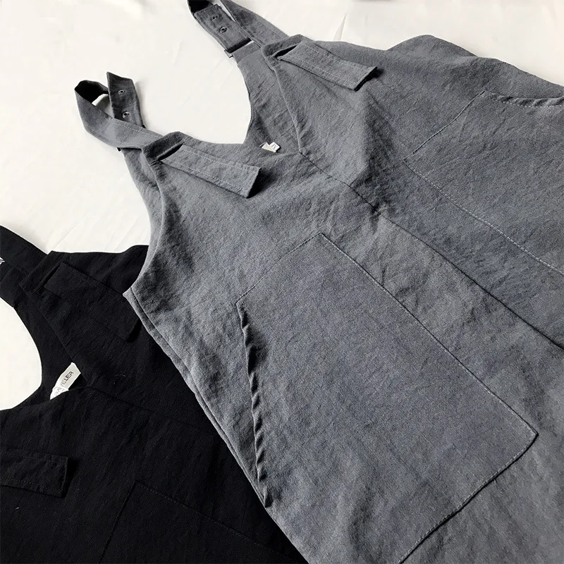 Летняя Новинка 2017 г. комбинезон женские Комбинезоны старинные карманы без