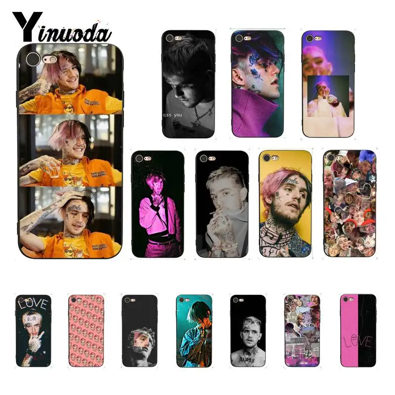 

Lil Peep Lil Bo Peep Custom Photo Soft Phone Case for iphone 13 8 7 6 6S 6Plus 5 5S SE XR X XS MAX Shell 11 11pro 11promax