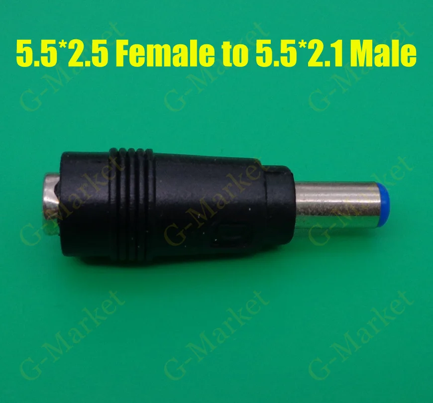 50 шт. адаптер питания для монитора ноутбука штепсельная вилка постоянного тока 5