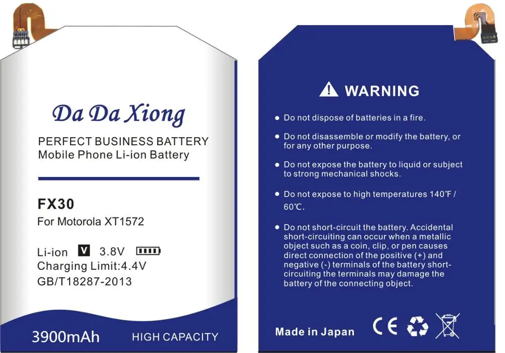 Оригинальный аккумулятор FX30 3900 мАч для Motorola Moto X Pure Edition Style + 2 XT1570 XT1572 XT1575