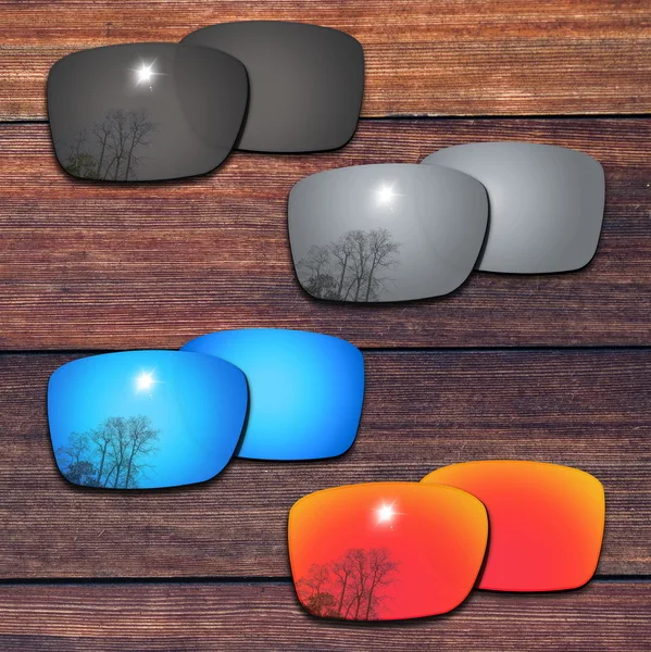 4 pairs OOWLIT поляризованные Сменные линзы для солнцезащитных очков-оправа для солнцезащитных очков оправа - Цвет линз: 4 pairs