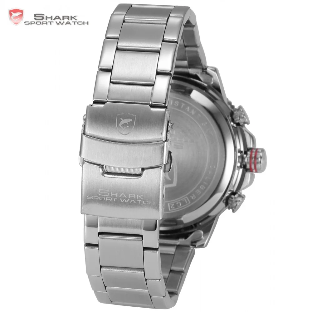 Winghead АКУЛА Спортивные Часы Водонепроницаемые Роскошные ЖК Аналоговый Дата