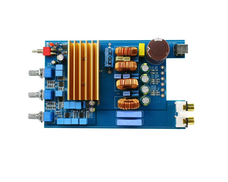 GHXAMP TPA3255 цифровой Hifi усилитель плата 150 Вт* 2+ 300 Вт Класс D 2,1 канальный усилитель высокой мощности плата постоянного тока 30 В-48 В 1 шт