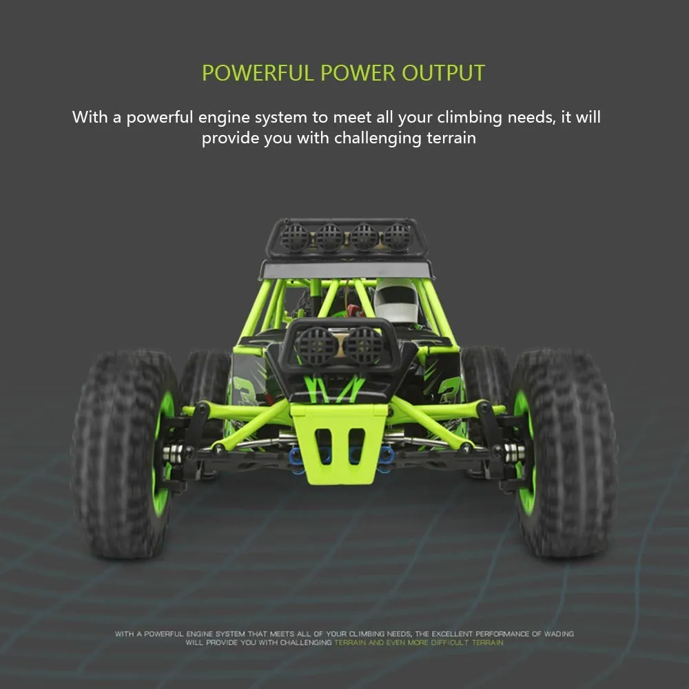 Wltoys 12428 RC игрушки для скалолазания 1/12 Масштаб 2 4G 4WD автомобиль с дистанционным